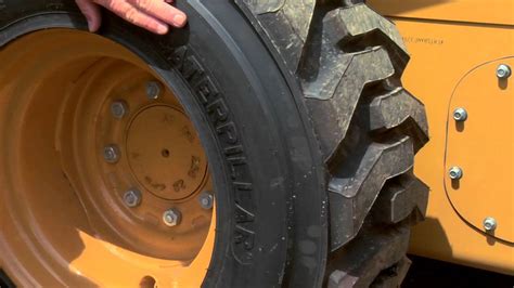 how to plug a skid steer tire|skidsteer tire repair.